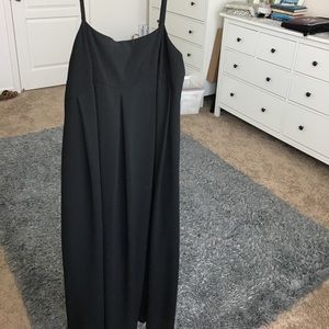 Black medium Who What Wear spaghetti strap dress